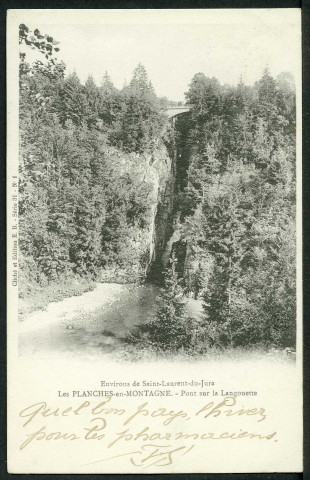 Pont sur la Langouette