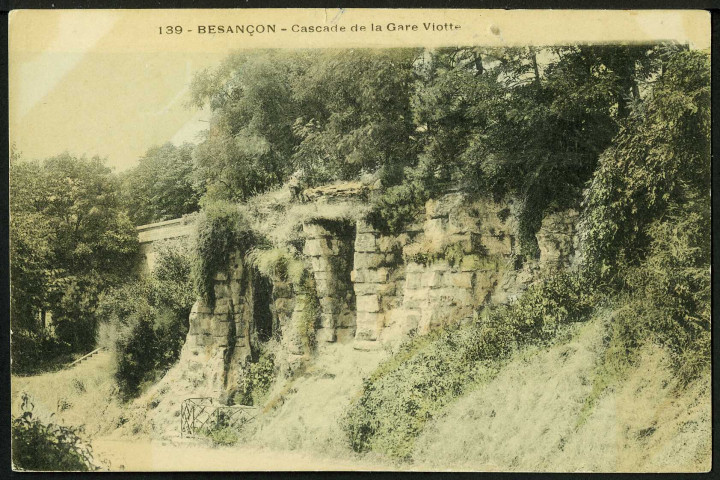 Cascade de la gare Viotte