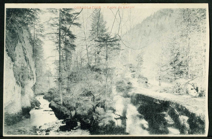 Vallée du Lonçot, source du Lonçot