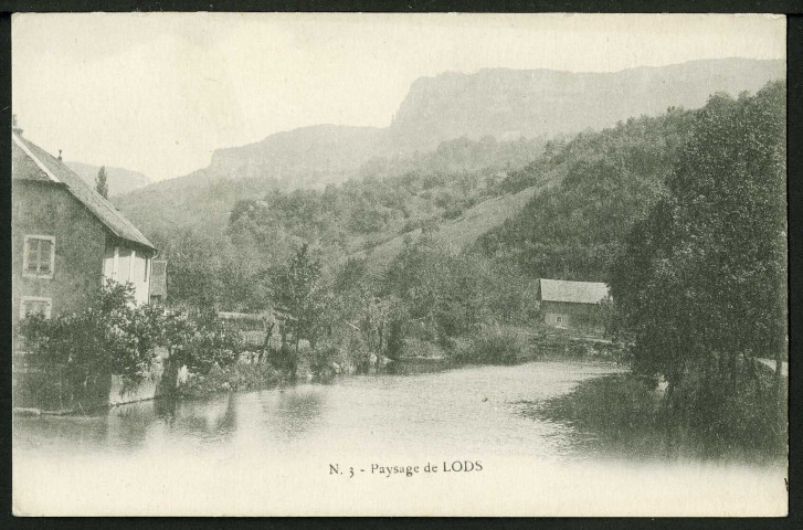 Paysage de Lods