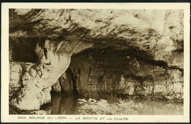 La grotte et la chaire