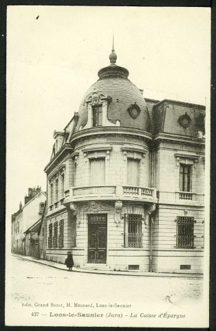 La caisse d'épargne
