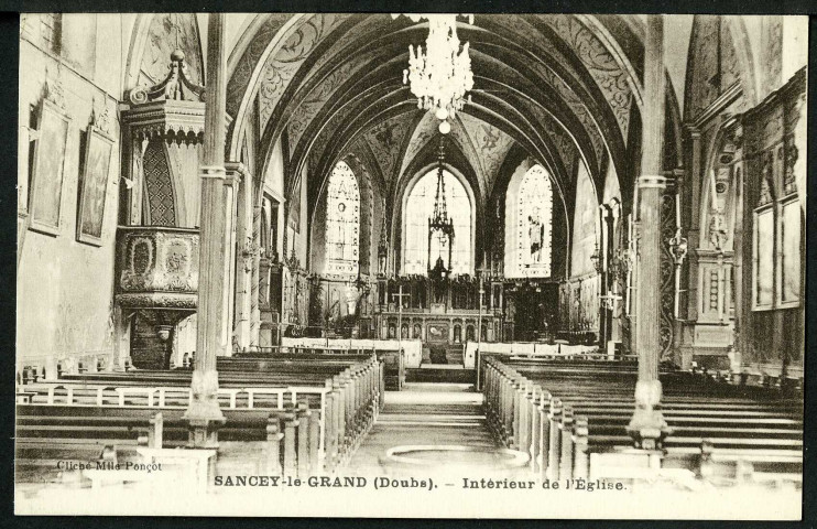 Intérieur de l'église