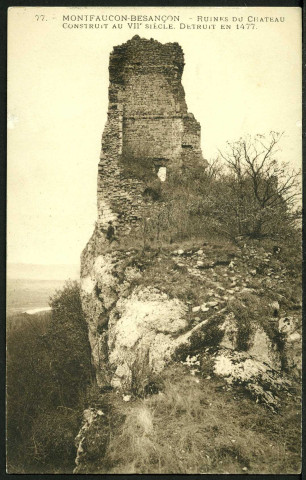 Ruines du château