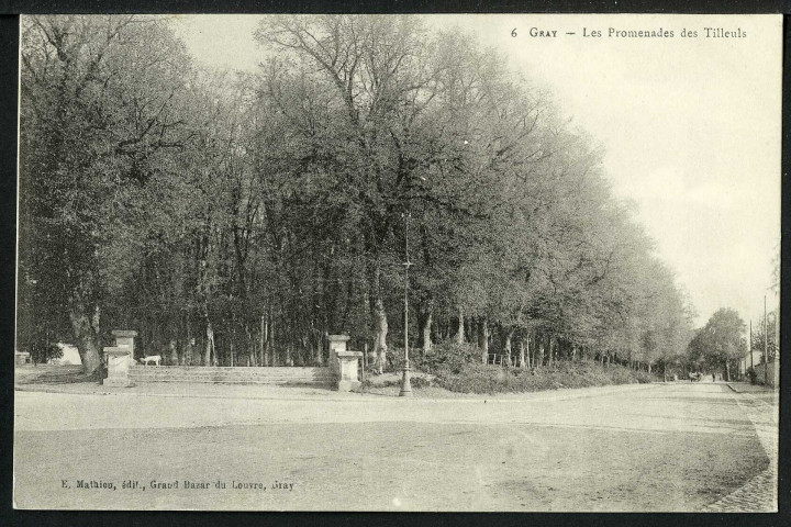 Les promenades des Tilleuls