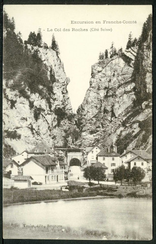 Le col des roches (côté suisse)