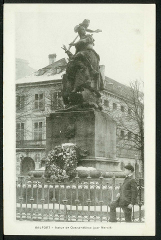 La statue "Quand-Même"