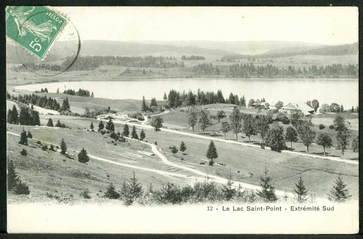 Le lac Saint-Point, extrémité sud
