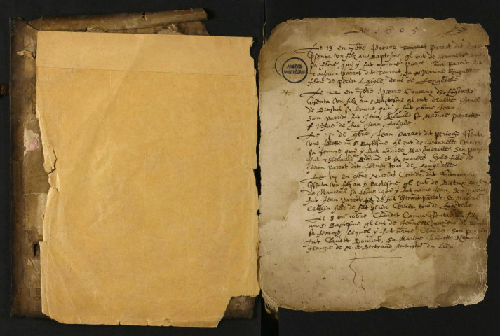 BMS 1605-1741 (protestants)