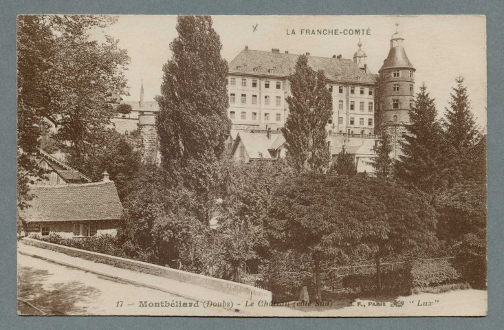 Le château, côté sud