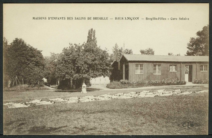 Maisons d'enfants des salins de Bregille, cure solaire