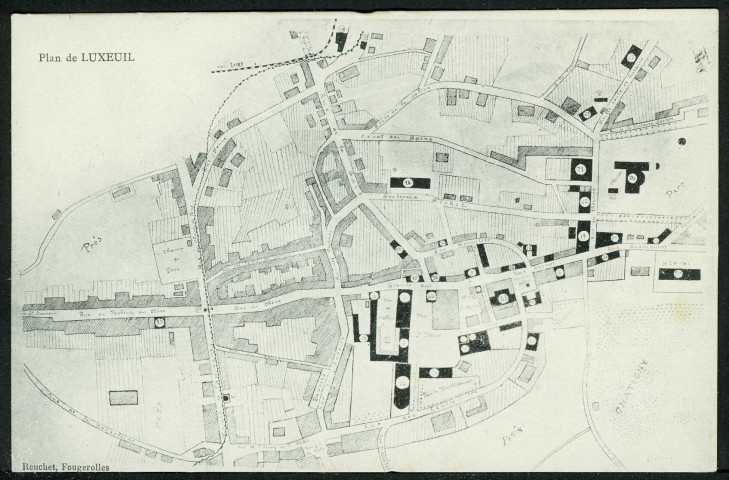 Plan de Luxeuil