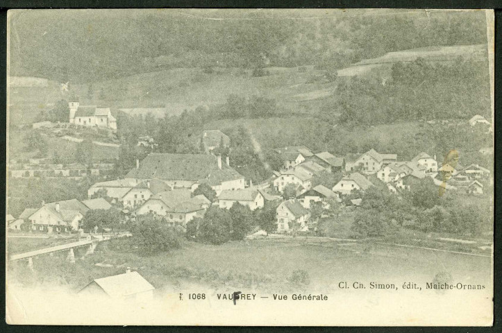 Vaufrey, vue générale