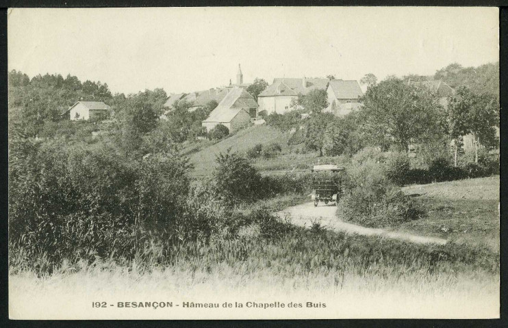 Besançon. Hameau de la Chapelle des Buis