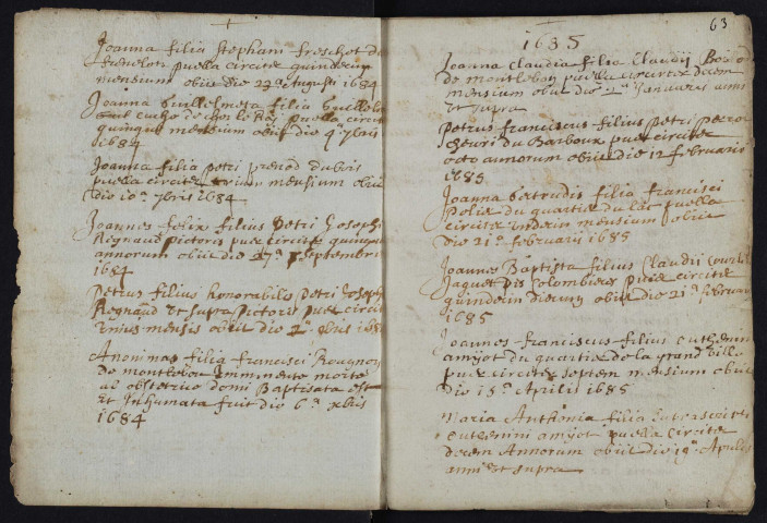 M 1684-1687