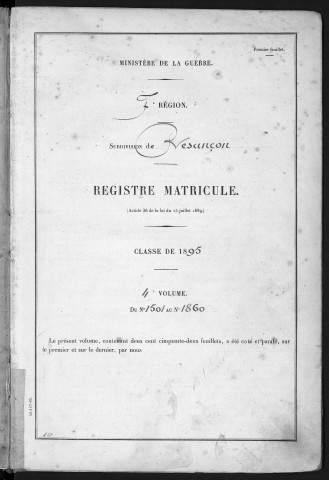 Volume 4, nos 1501 à 1906