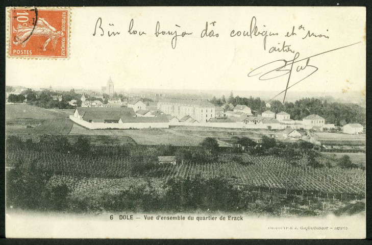 Vue d'ensemble du quartier des Erach