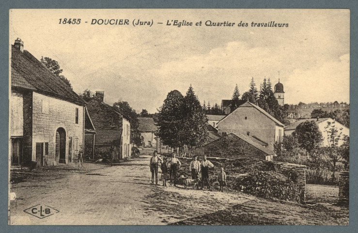 L'église et quartier des travailleurs