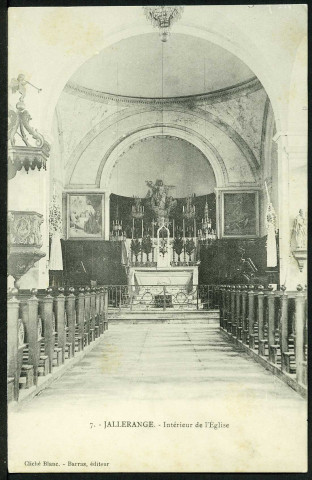Intérieur de l'église