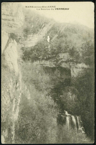 Source du Verneau, vue panoramique