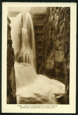 Grande cascade du Moulin