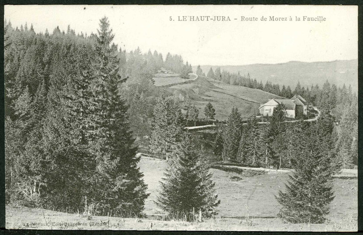 Route de Morez à la Faucille