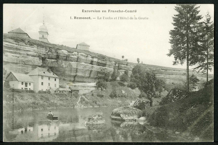 Le Doubs et l'hôtel de la Grotte