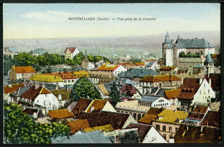 Vue prise de la citadelle