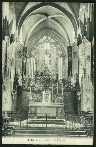 Intérieur de l'église Saint-Just