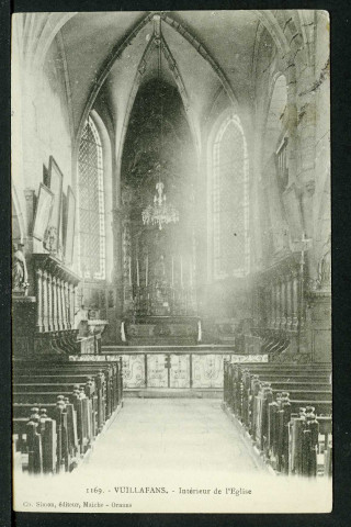 Intérieur de l'église