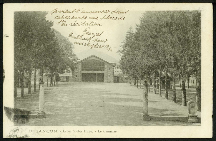Lycée Victor Hugo, le gymnase