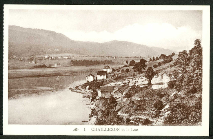 Chaillexon et le lac