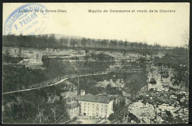 Moulin du commerce et route de la Glacière