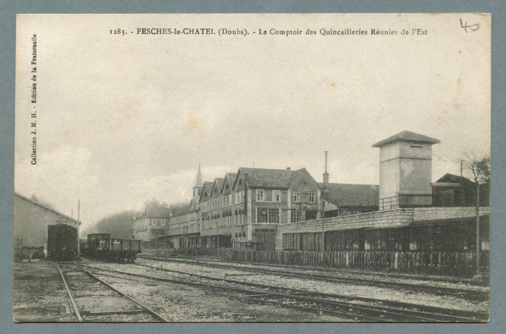 Le comptoir des quincailleries réunies de l'Est