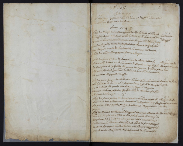 B 1704-1750 (protestants)