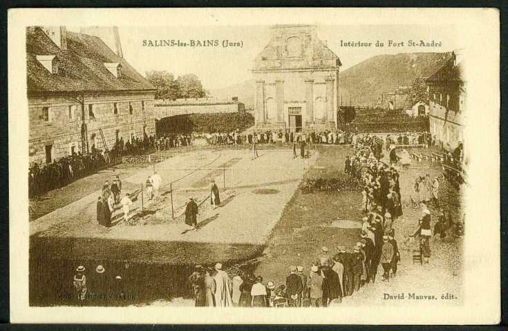 Intérieur du fort Saint-André