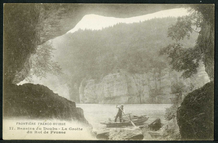 Bassins du Doubs, la grotte du Roi de Prusse