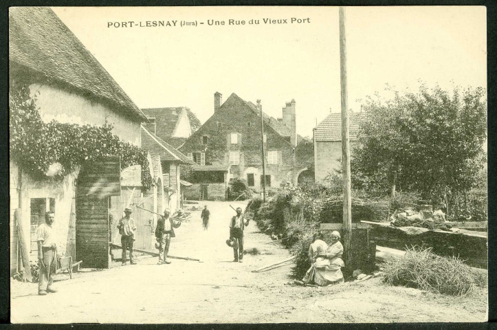Une rue du vieux port