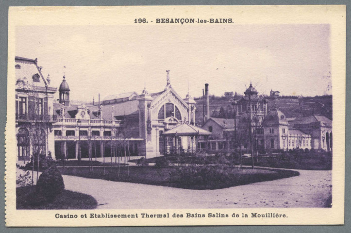 Casino et établissement thermal des bains salins de la Mouillère