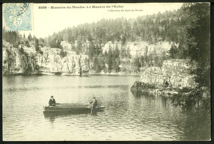 Le bassin de l'Echo en 1906