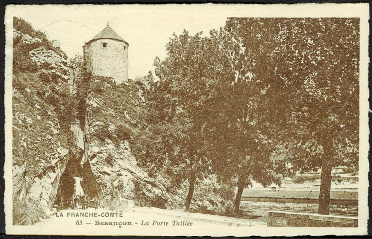 La porte Taillée, coté extérieur
