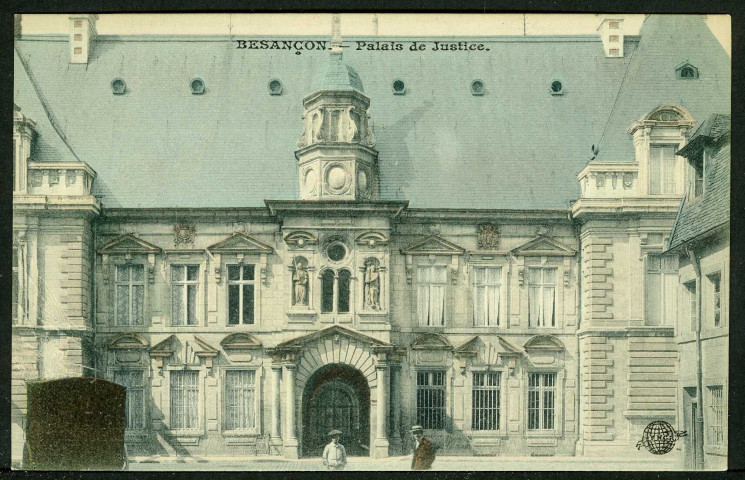 Le palais de justice, façade sur la rue Sambin