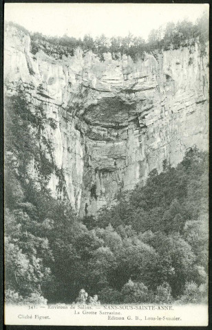 La grotte Sarrazine