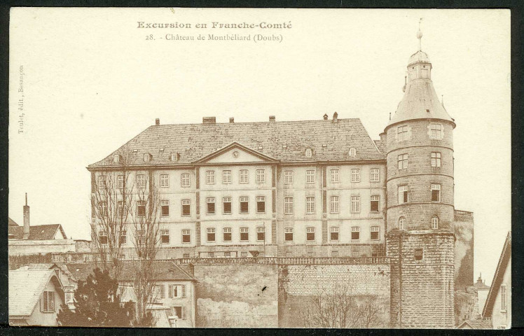 Le château de Montbéliard