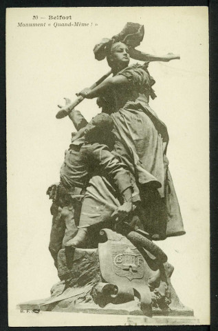 La statue "Quand-Même"