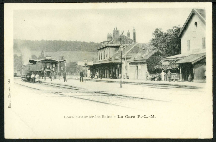 La gare P.L.M.