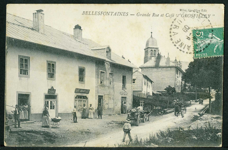 Grande Rue et café Grosfilley
