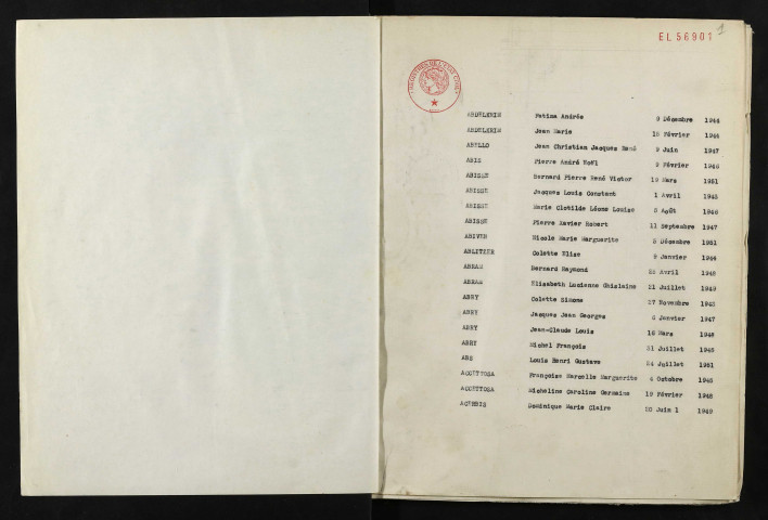 N 1943-1952