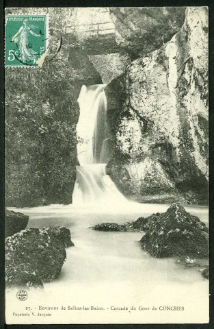 Cascade du gour de Conches