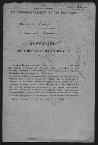 Volume n° 180